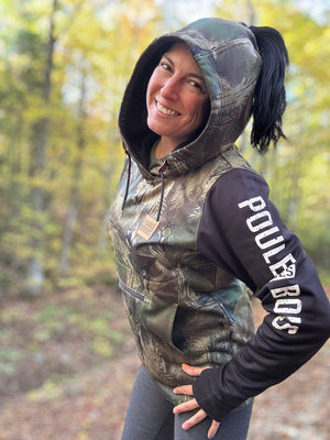 HOODIE CAMO PDB TROU À COUETTE
