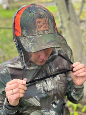 HOODIE LÉGER PDB CAMO filet anti-moustiques