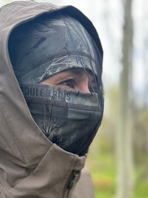 COMBO TUQUE À COUETTE/ CACHE-COU LÉGER PDB CAMO