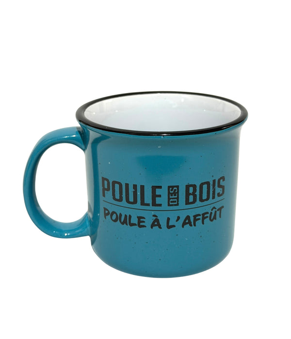 Tasse céramique SARCELLE Poule à l'affût! CASEPACK 6
