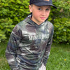 JUNIOR Mini des Bois- HOODIE PDB CAMO LT  filet anti-moustiques