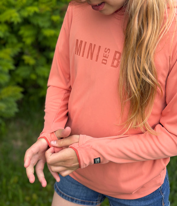 JUNIOR Mini des Bois- HOODIE TAWNY LT  filet anti-moustiques