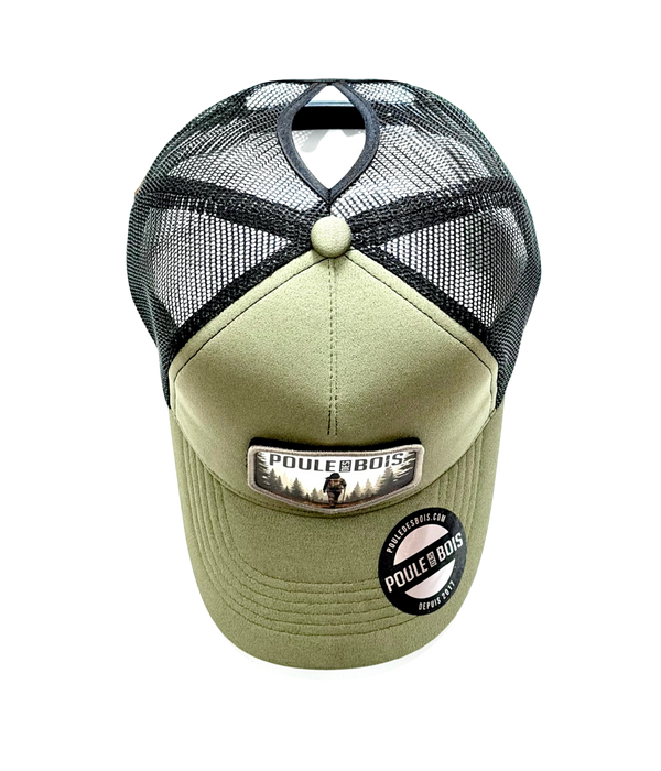 CASQUETTE À COUETTE TACTIQUE OLIVE