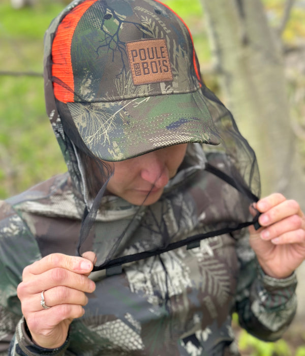 HOODIE LÉGER PDB CAMO filet anti-moustiques