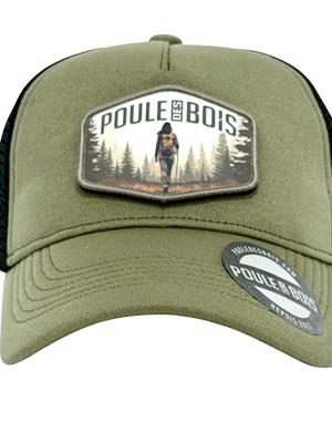 CASQUETTE À COUETTE TACTIQUE OLIVE