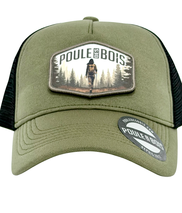 CASQUETTE À COUETTE TACTIQUE OLIVE