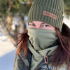 Foulard TUBE BANDIT RÉVERSIBLE OLIVE