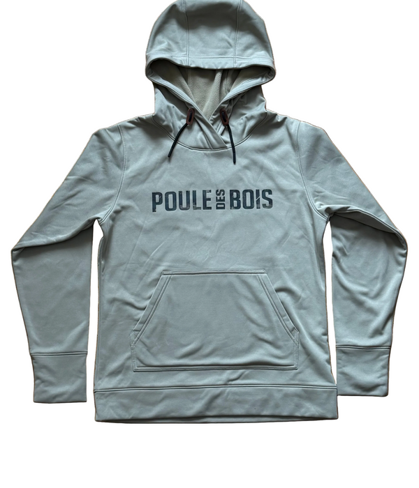 HOODIE À COUETTE YUMA COULEUR SAUGE