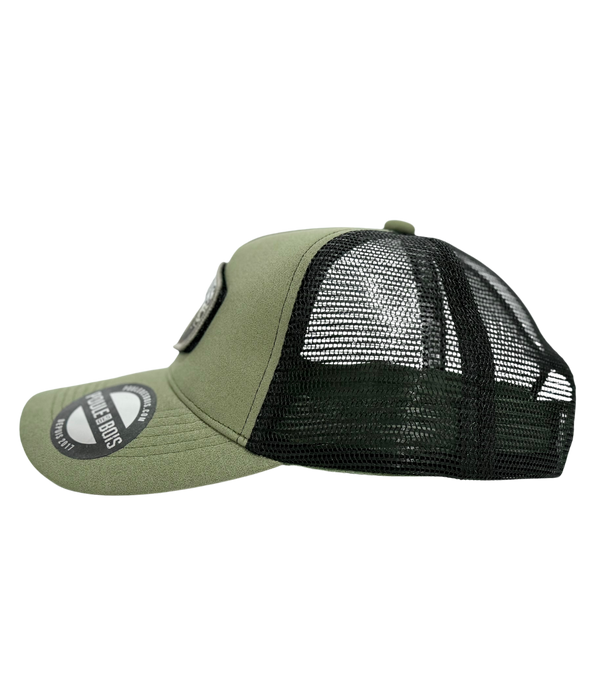 CASQUETTE À COUETTE TACTIQUE OLIVE