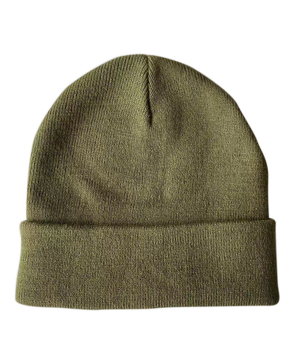 Tuque OLIVE Logo Cuir livraison 5 décembre