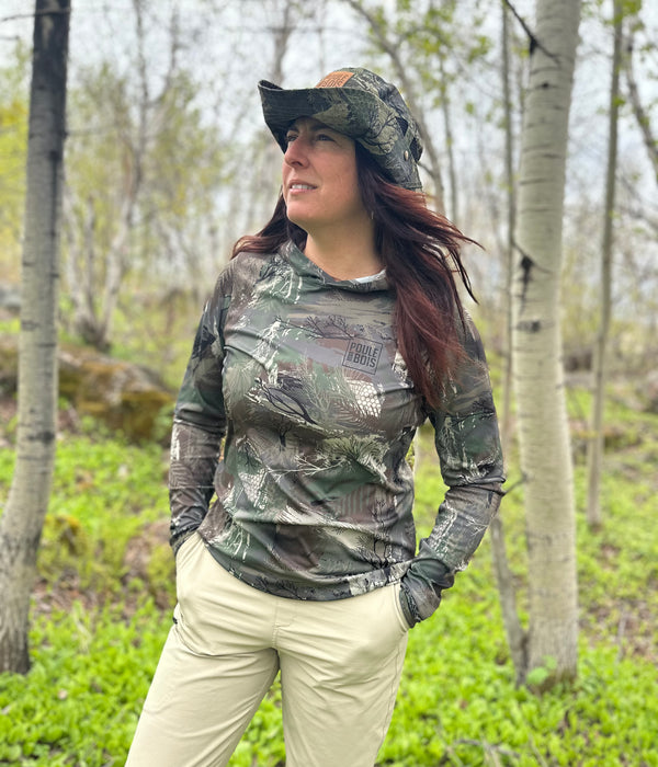 HOODIE LÉGER PDB CAMO filet anti-moustiques