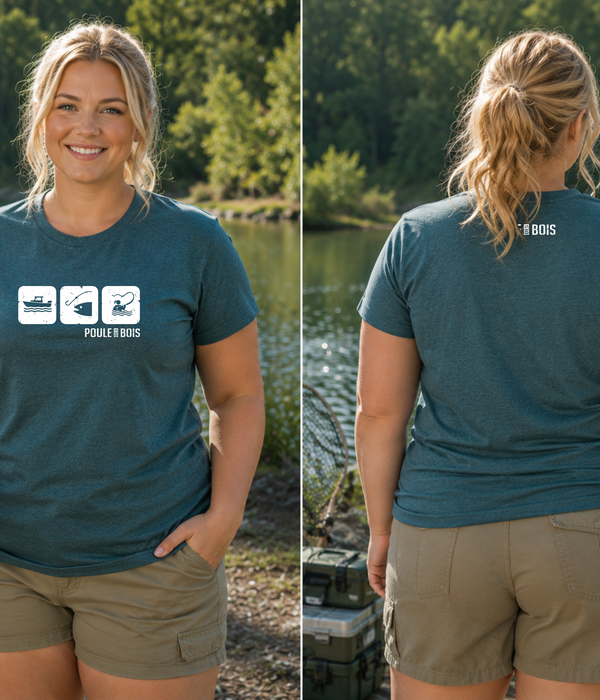 T-shirt unisexe 2026 PDB TEAL