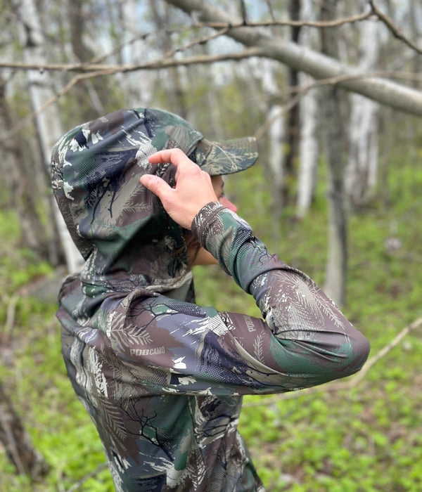 HOODIE LÉGER PDB CAMO filet anti-moustiques