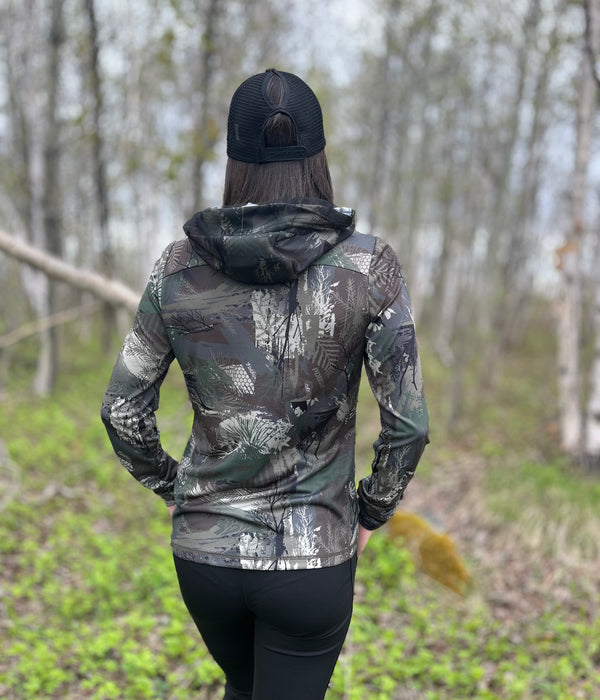HOODIE LÉGER PDB CAMO filet anti-moustiques