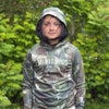 JUNIOR Mini des Bois- HOODIE PDB CAMO LT  filet anti-moustiques
