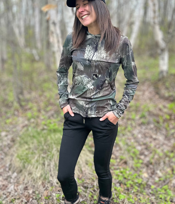 HOODIE LÉGER PDB CAMO filet anti-moustiques
