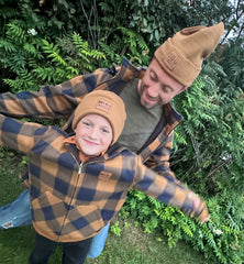 Veste à Carreaux BROWN MINI DES BOIS