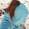 HOODIE À COUETTE YUMA COULEUR SARCELLE