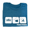 T-shirt unisexe 2026 PDB TEAL