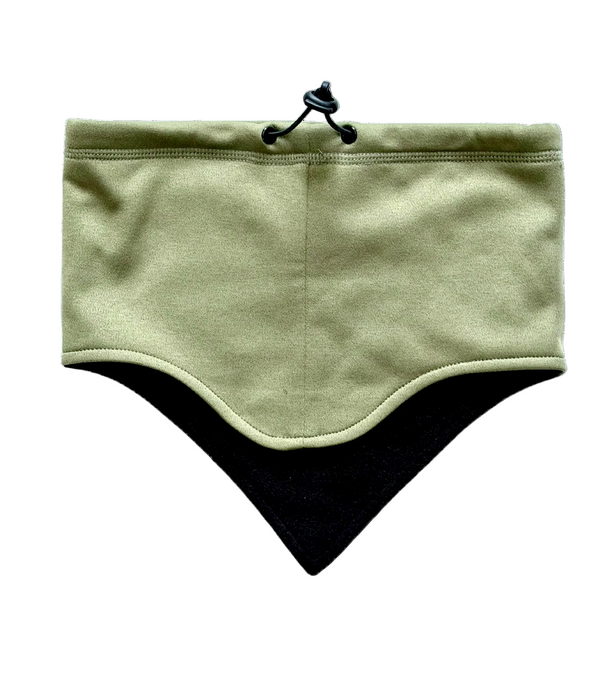 Foulard TUBE BANDIT RÉVERSIBLE OLIVE