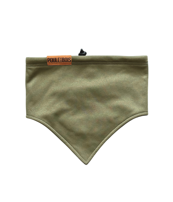 Foulard TUBE BANDIT RÉVERSIBLE OLIVE