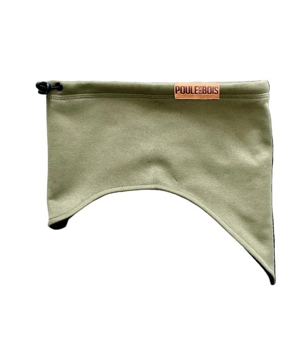 Foulard TUBE BANDIT RÉVERSIBLE OLIVE
