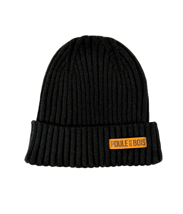 TUQUE BEANIE NOIR CASEPACK 6
