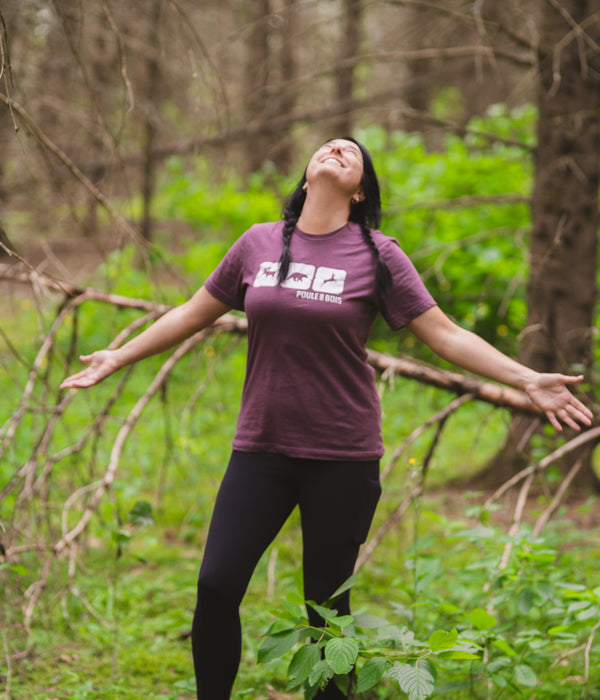 T-shirt unisexe 2026 PDB MAROON