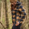 WOMEN'S BROWN Checked Jacket