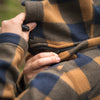 WOMEN'S BROWN Checked Jacket