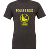 T-Shirt CHARCOAL NO BANANA À BORD