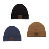 Tuque Marine Logo Cuir