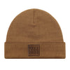 Tuque POULE des BOIS BROWN Logo Cuir
