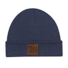 Tuque Marine Logo Cuir