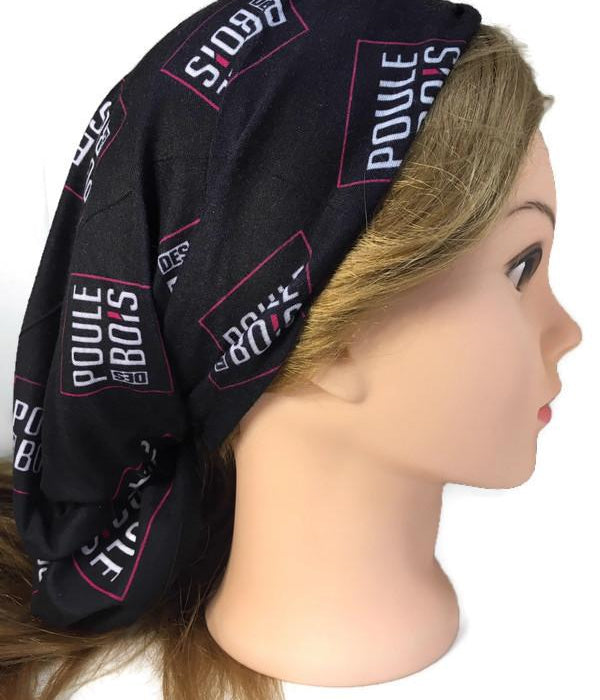 Foulard tube Logo Turquoise CASEPACK (6)
