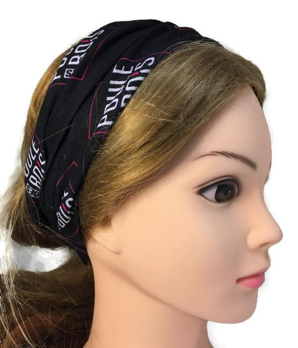 Foulard tube Logo Turquoise CASEPACK (6)